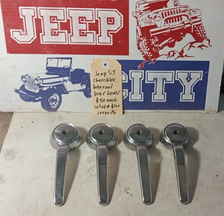 Door Handles Internal Jeep SJ & J Series L & R Pair