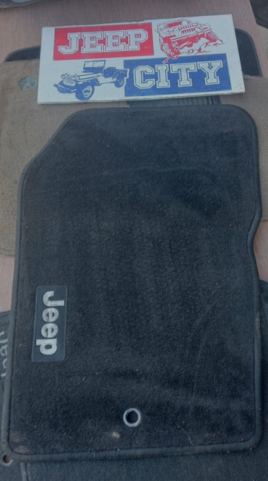 Floor Carpet Matt Jeep Front