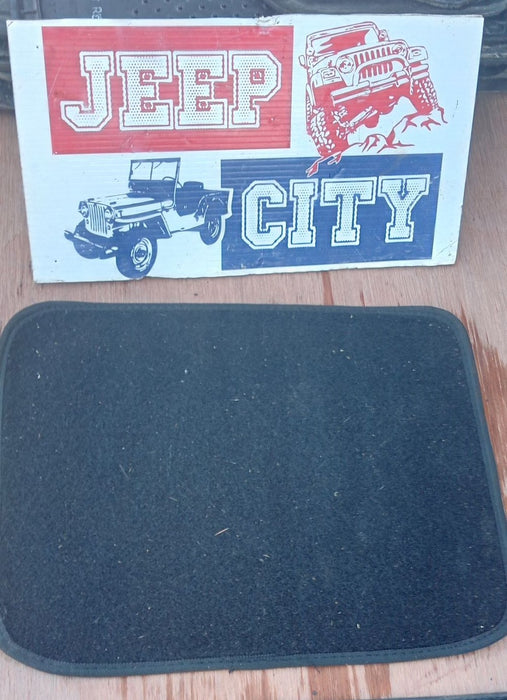 Floor Carpet Matt Jeep Front