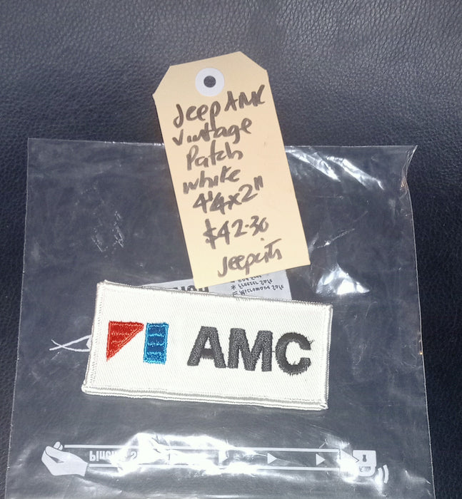 Patch AMC Vintage  White Black Red Blue