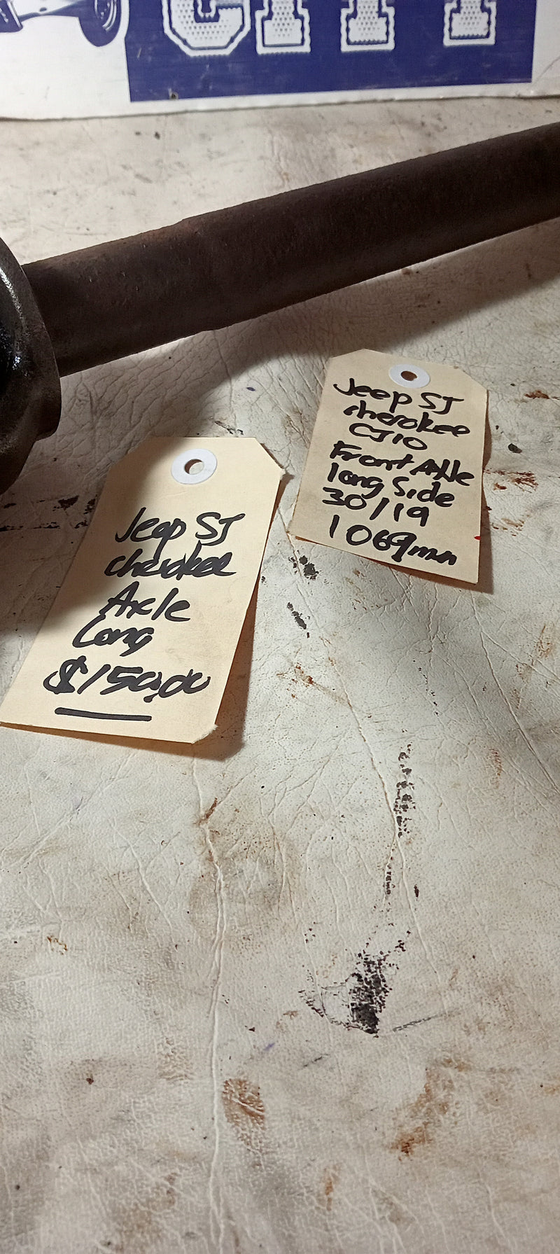 Axle Front Dana 44 Long Side Jeep SJ J Series CJ-10