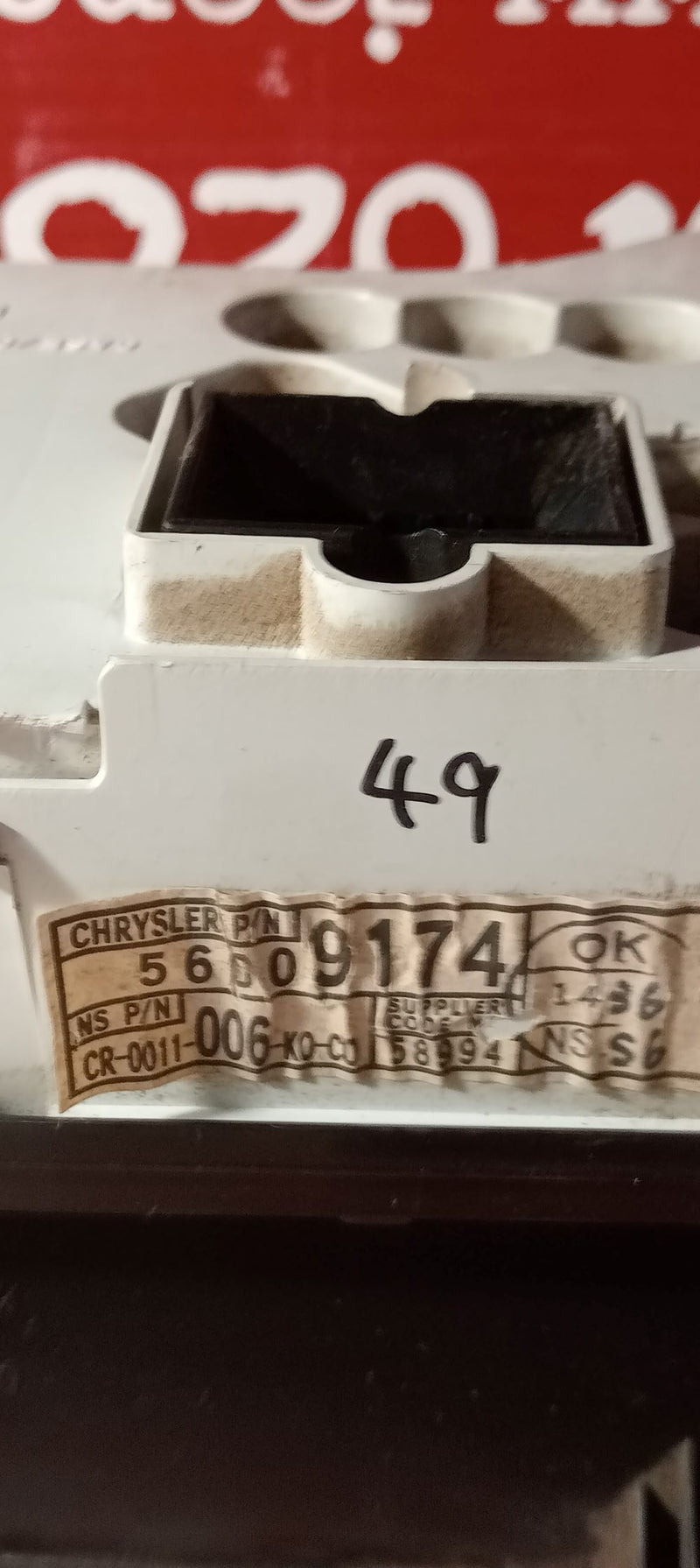 Instrument Cluster Speedo Jeep TJ Wrangler 56009174