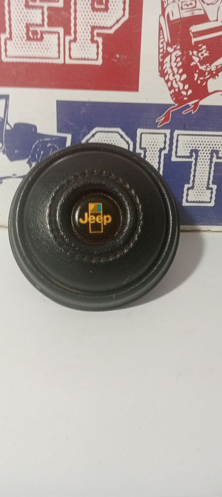 Horn Pad Jeep Steering Wheel Black with Logo