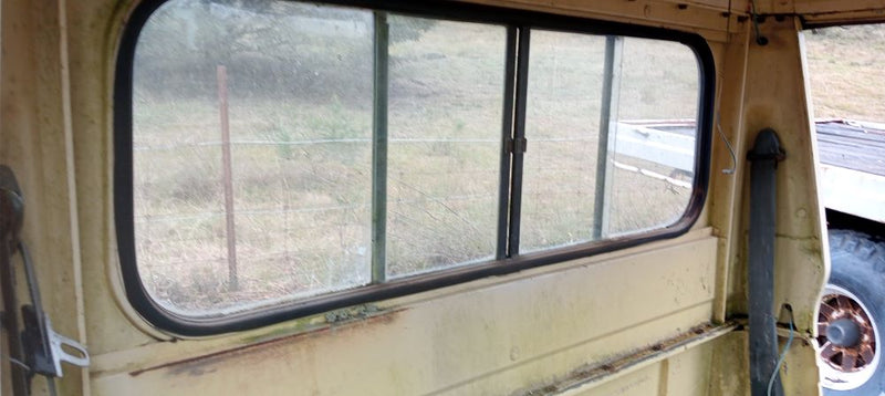 Window Rear Jeep CJ-10 (4 piece glass) Assembly