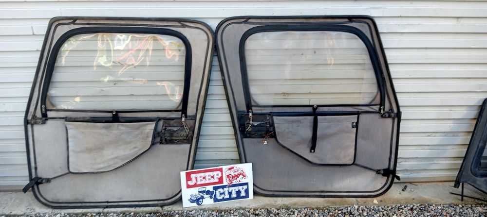 Doors 1 Piece Soft Kayline Made in USA Jeep CJ7 & YJ