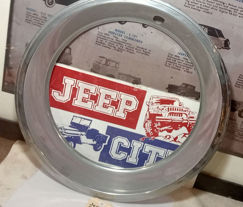 Wheel Dress Ring Jeep SJ Cherokee 1978-1984