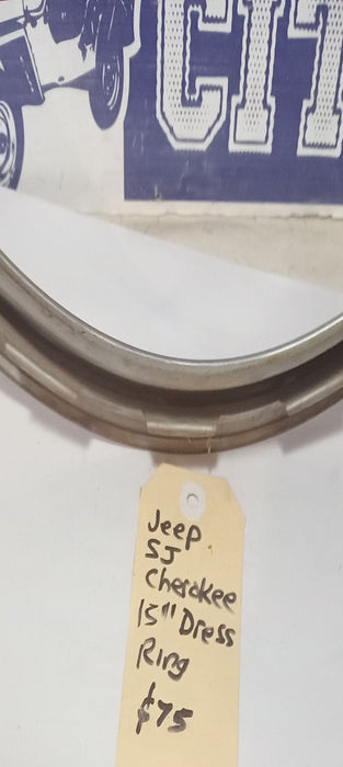 Wheel Dress Ring Jeep SJ Cherokee 1978-1984