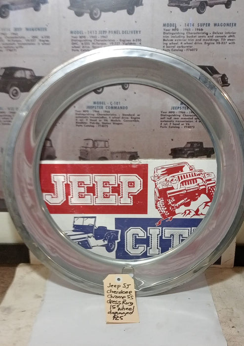 Wheel Dress Ring Jeep SJ Cherokee 1978-1984 #2