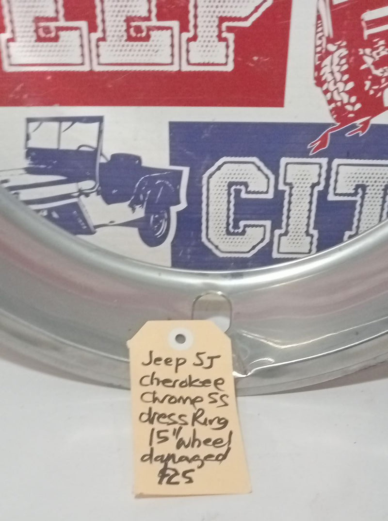 Wheel Dress Ring Jeep SJ Cherokee 1978-1984 #2