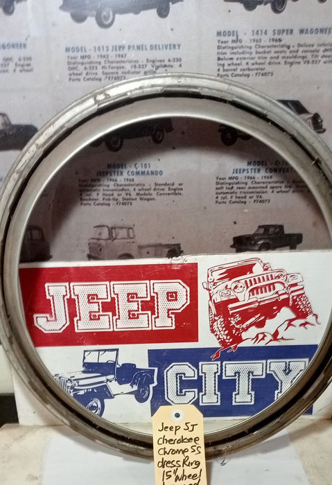 Wheel Dress Ring Jeep SJ Cherokee 1978-1984 #2