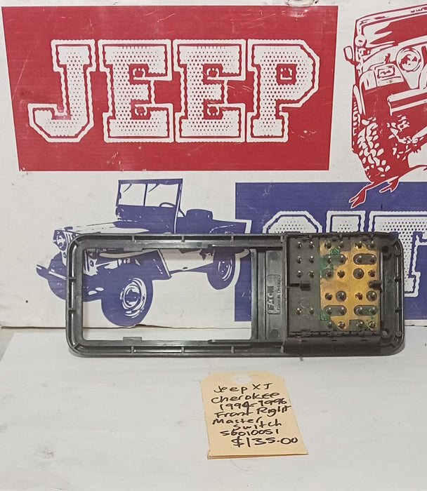 Window Switch Door Lock Jeep XJ Cherokee Front Right 56010051