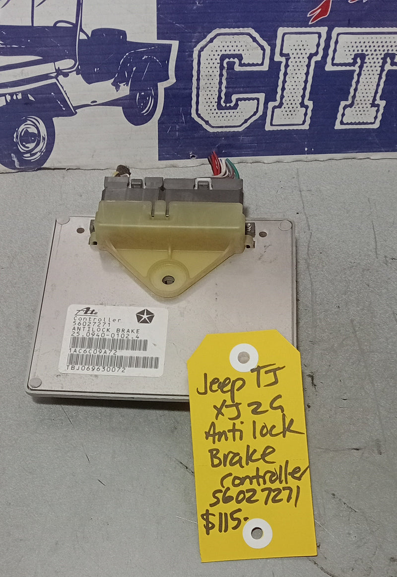 Anti Lock Brake Controller Jeep TJ XJ ZG 56027271