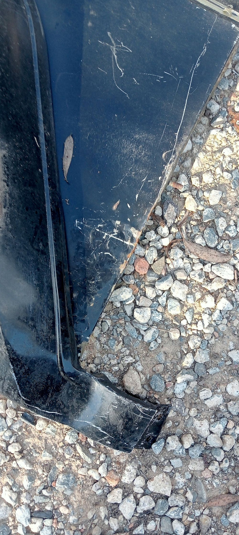 Fender Front RHS Steel Jeep XJ Cherokee Black