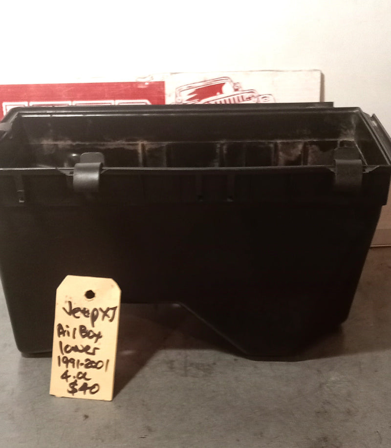 Air Box Jeep XJ Cherokee  Lower