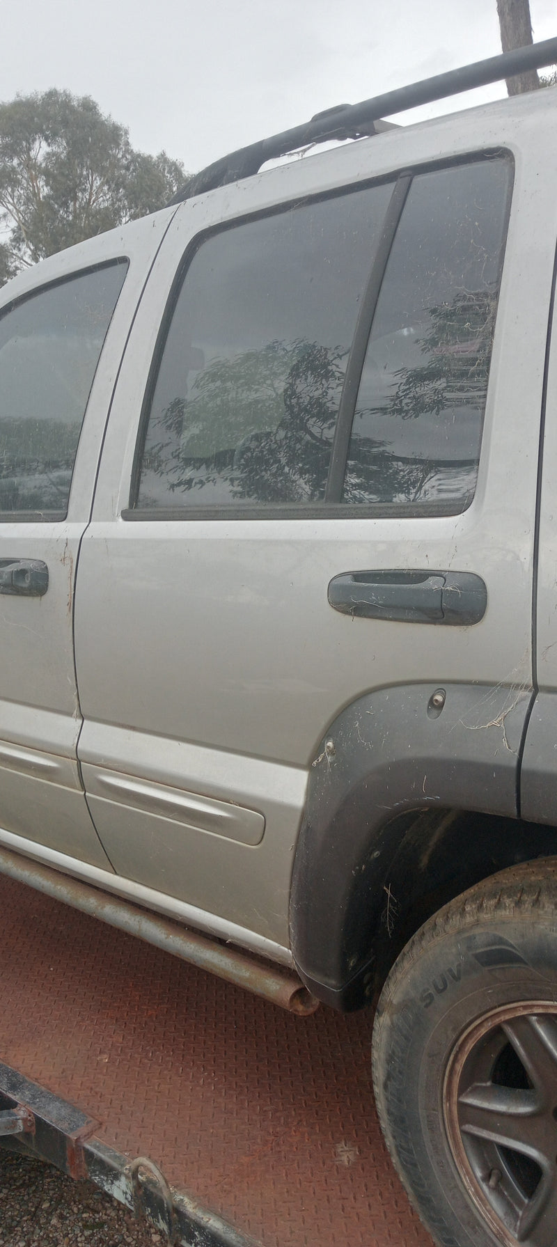 Door LH Rear Jeep KJ Renegade Silver
