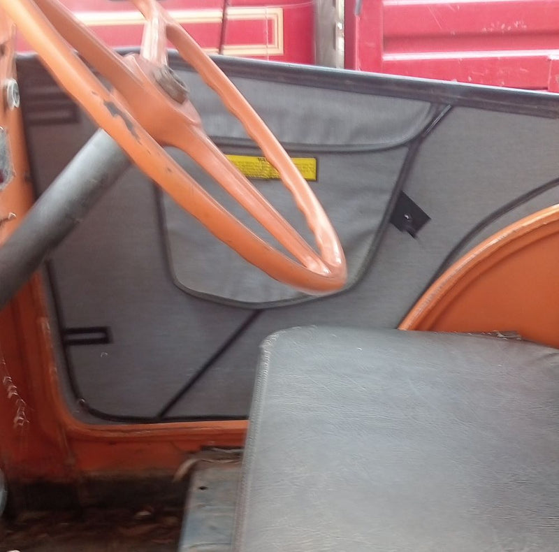 Doors Soft Half Doors Black Whitco Jeep CJ5 - NOS