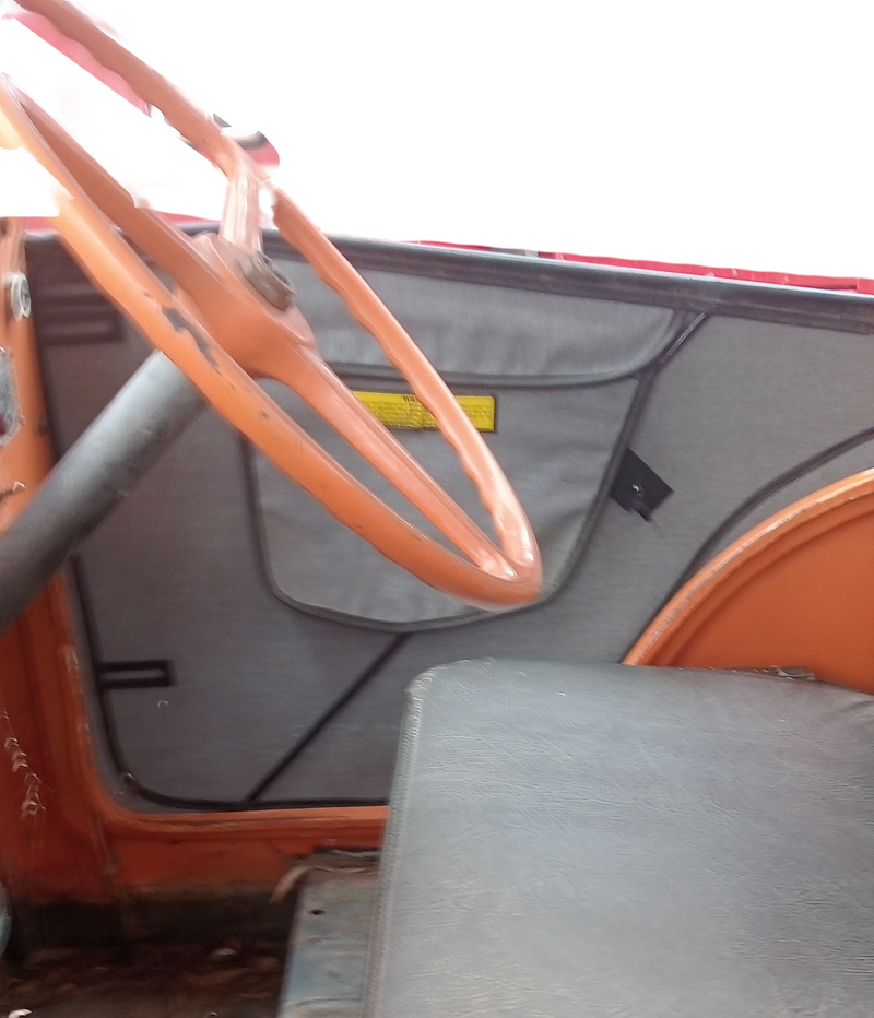 Doors Soft Half Doors Black Whitco Jeep CJ5 - NOS