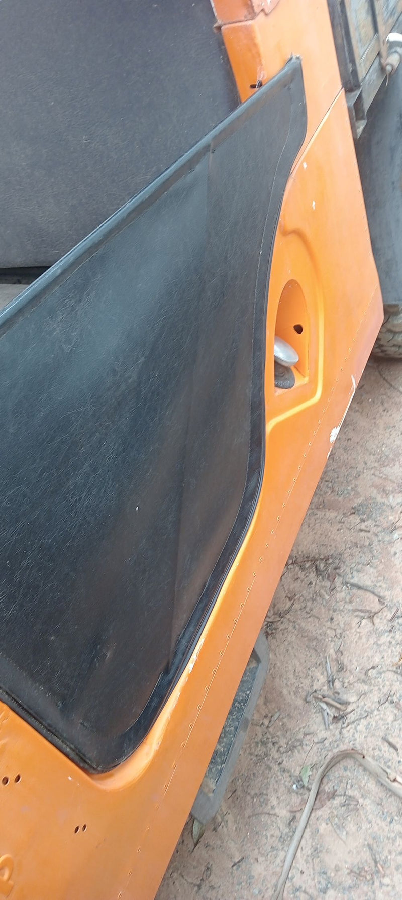 Doors Soft Half Doors Black Whitco Jeep CJ5 - NOS