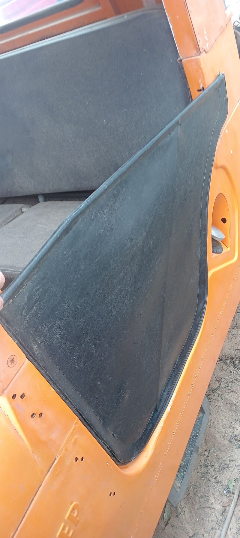 Doors Soft Half Doors Black Whitco Jeep CJ5 - NOS