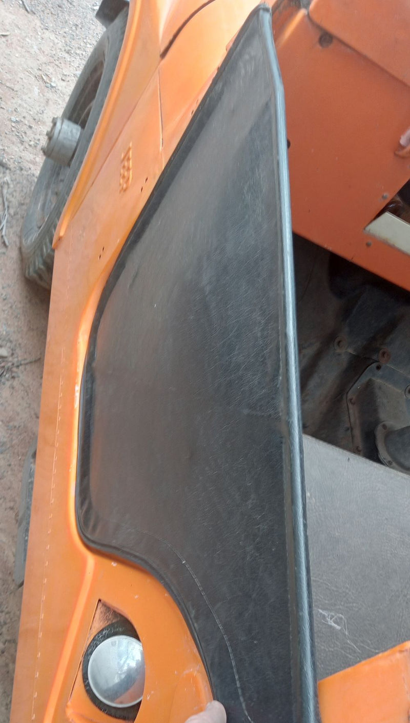 Doors Soft Half Doors Black Whitco Jeep CJ5 - NOS