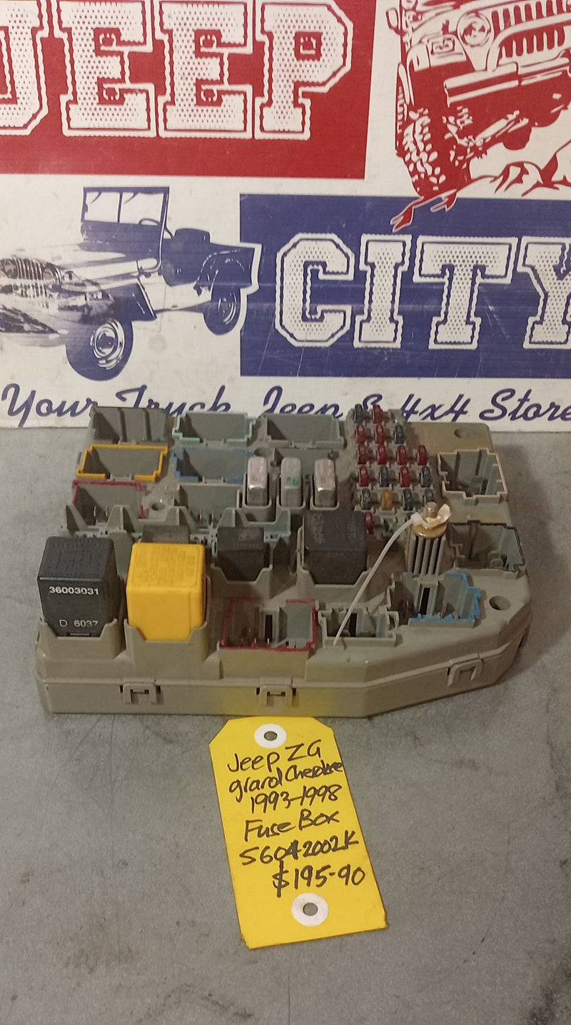 TIPM Fuse Box Jeep ZG Grand Cherokee 56042002K