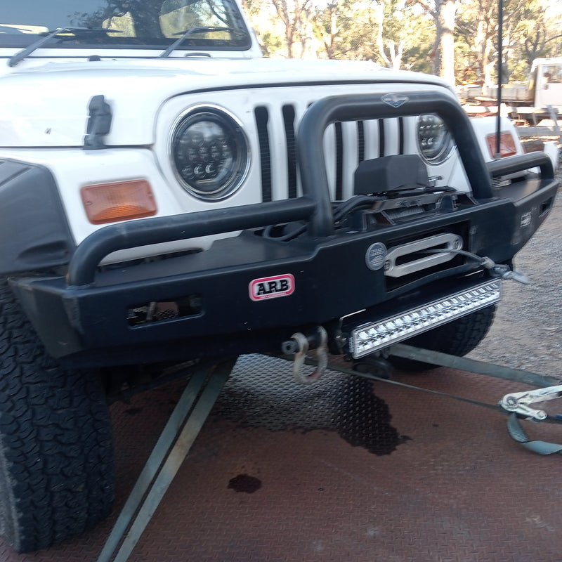 Bullbar ARB Winch Bar Jeep TJ Wrangler with Winch