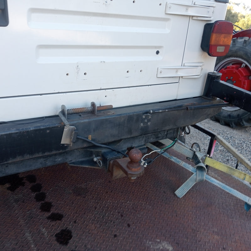 Rear Tyre Carrier and Rear Bumper Jeep TJ Wrangler