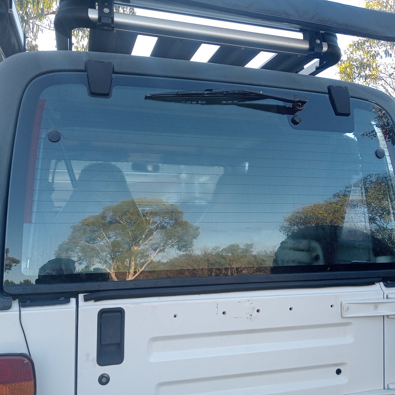 Hard Top Jeep TJ Wrangler with Roof Rack