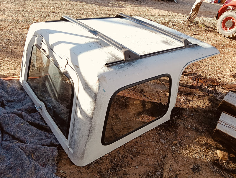 Hardtop White Jeep CJ7