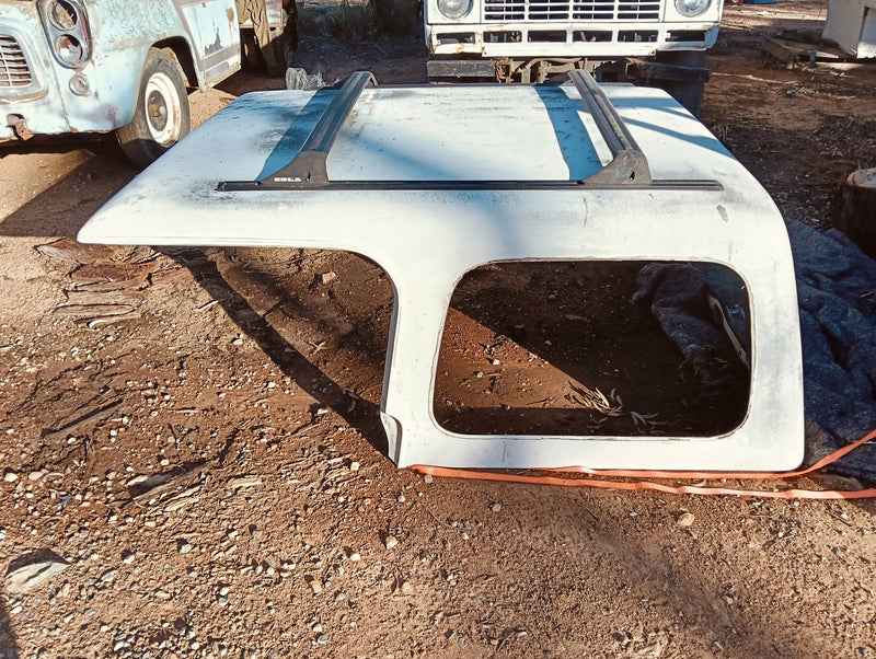 Hardtop White Jeep CJ7