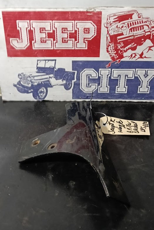 Bracket A Pillar Jeep JK Wrangler Black LHS
