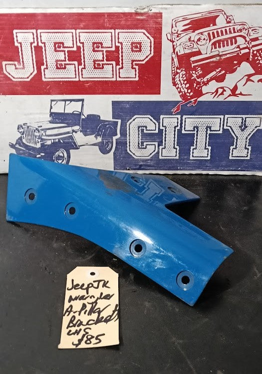 Bracket A Pillar Jeep JK Wrangler Blue LHS