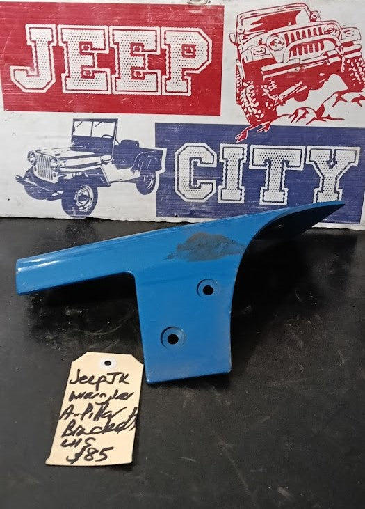 Bracket A Pillar Jeep JK Wrangler Blue LHS