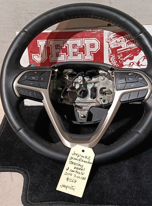 Steering Wheel and Controls Jeep Grand Cherokee WK2 2014