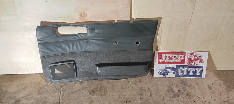 Door Card Jeep XJ Cherokee 94-96 Front Right Dark Grey