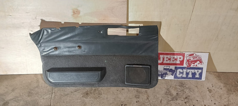 Door Card Jeep XJ Cherokee 94-96 Front Left Dark Grey