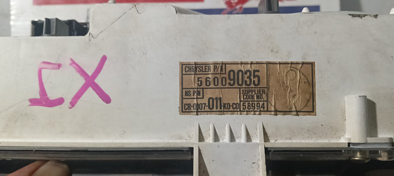 Instrument Cluster 6 Guage Jeep XJ Cherokee 56009018 RHD 200