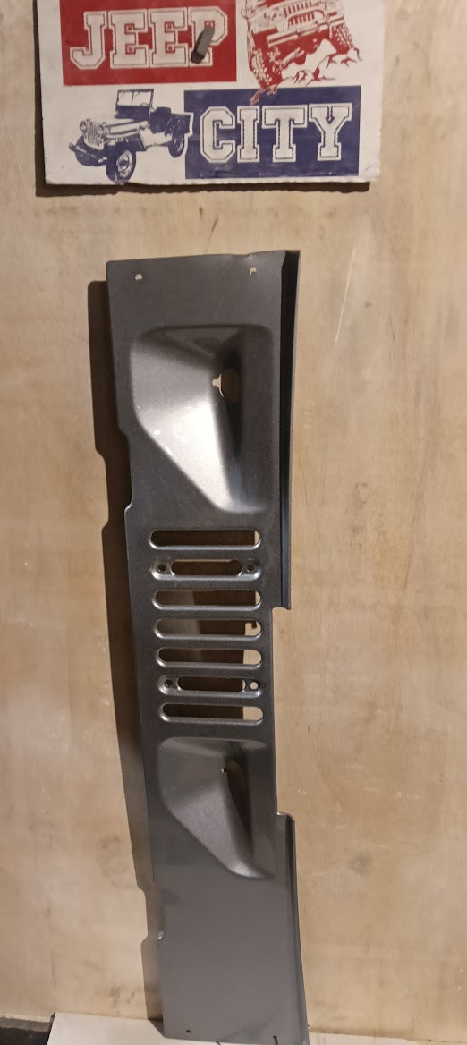 Cowl Cover Air Intake Cabin Jeep JK Wrangler Preowned Silver