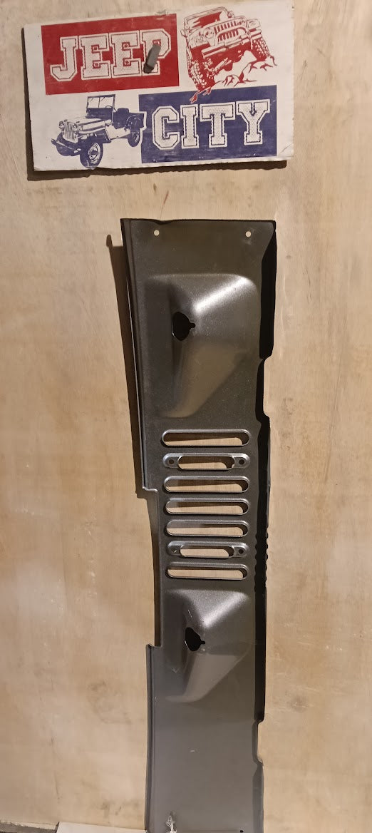 Cowl Cover Air Intake Cabin Jeep JK Wrangler Preowned Silver