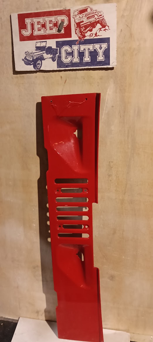 Cowl Cover Air Intake Cabin Jeep JK Wrangler Preowned Red