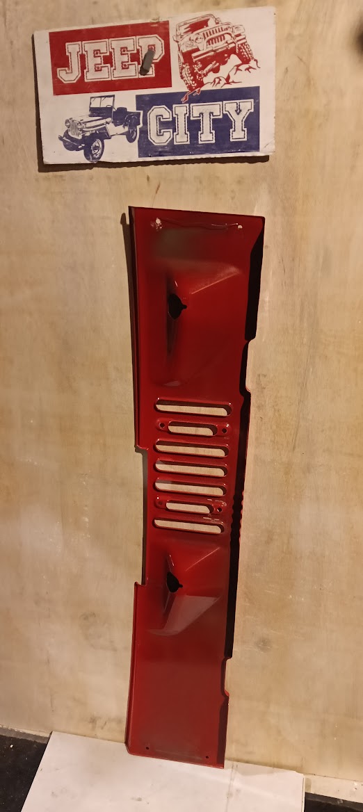 Cowl Cover Air Intake Cabin Jeep JK Wrangler Preowned Red