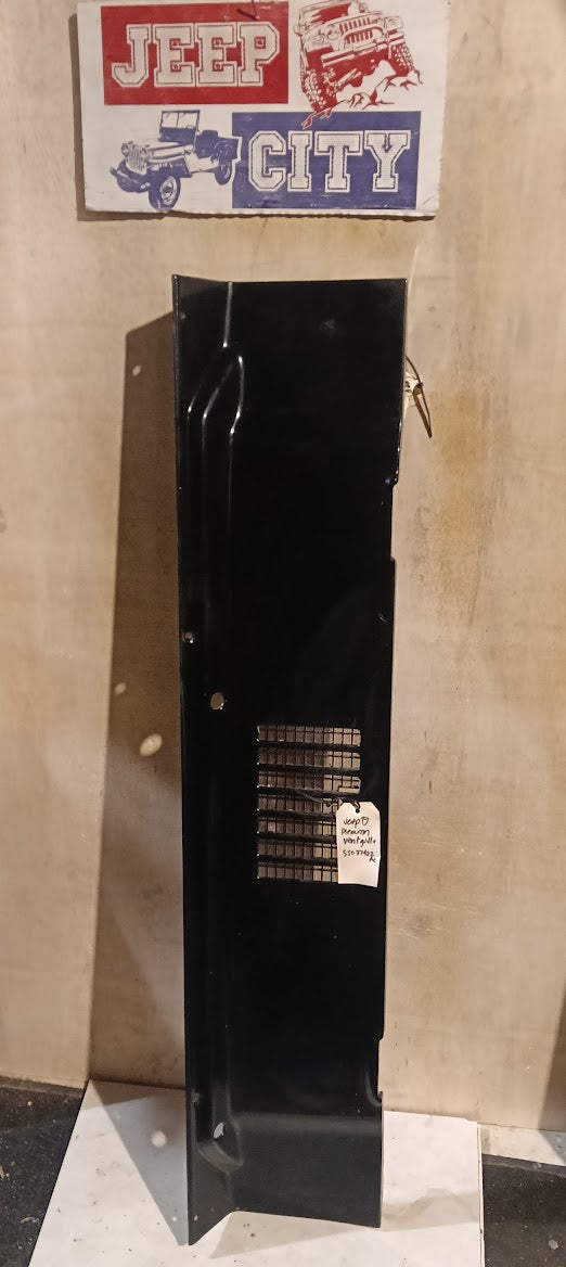 Cowl Cover Air Intake Cabin Jeep TJ Wrangler Preowned Black