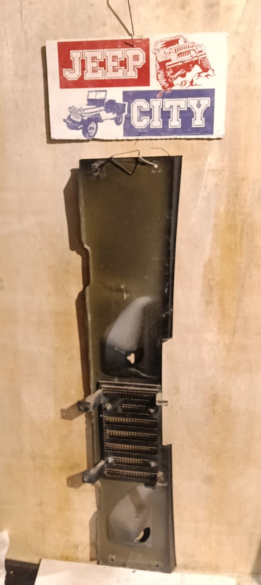 Cowl Cover Air Intake Cabin Jeep JK Wrangler Preowned Black