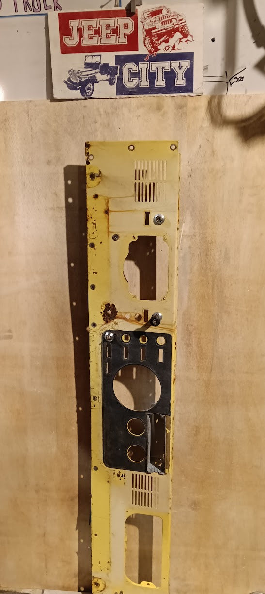 Dash Panel Jeep CJ10 Factory Yellow Preowned
