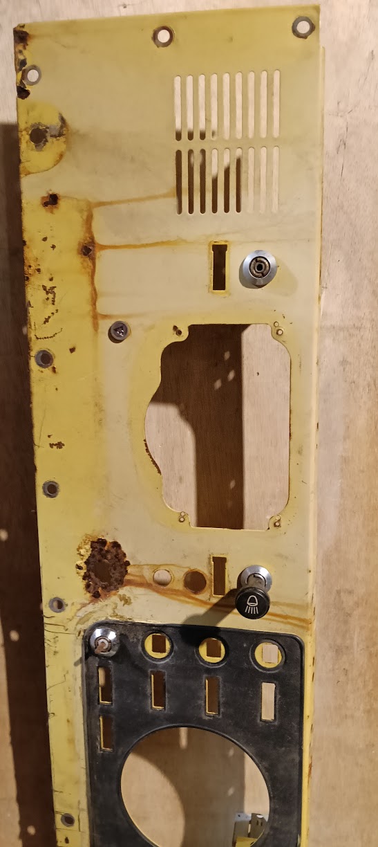 Dash Panel Jeep CJ10 Factory Yellow Preowned