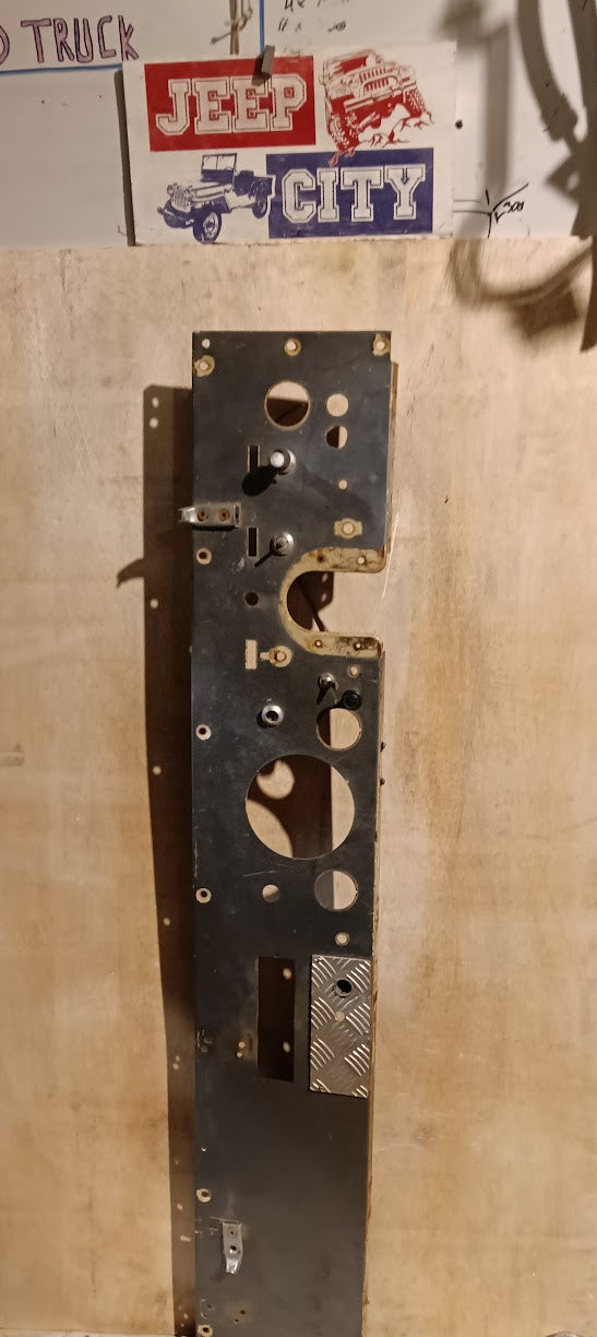 Dash Panel Jeep CJ5 CJ6 Factory Silver Preowned