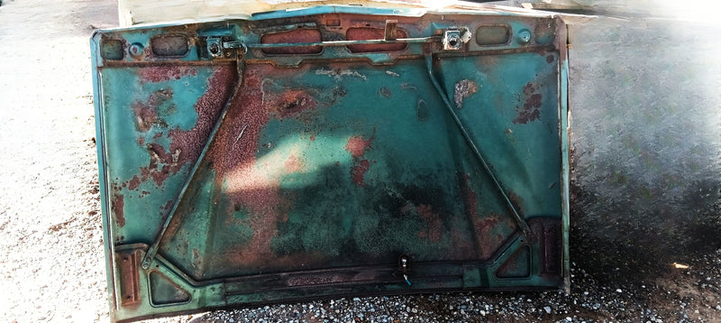 Hood Bonnet Jeep J Series &  SJ Cherokee  Green #2