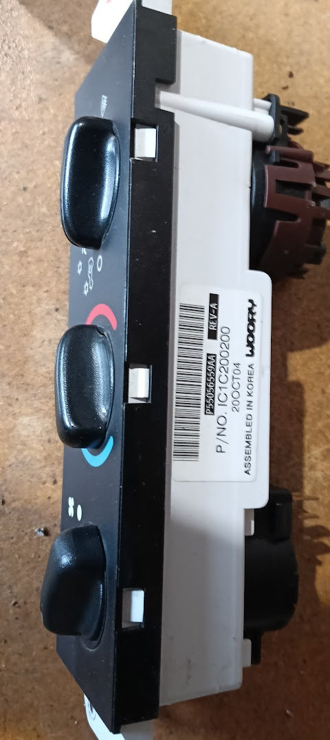 AC & Heater HVAC Climate Controls Jeep TJ Wrangler 55056559AA