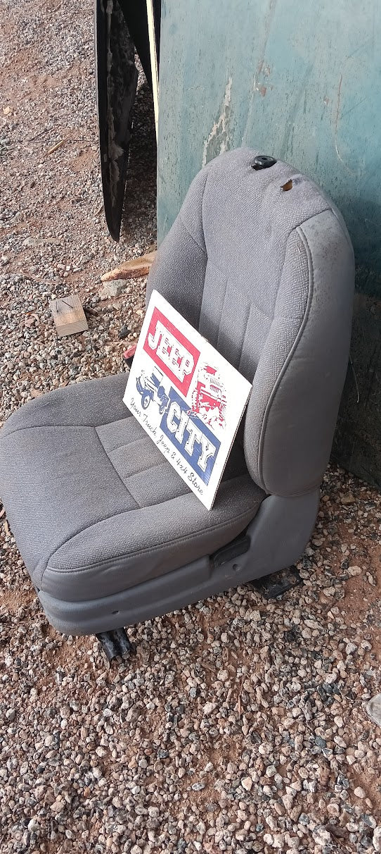 Seat Front Jeep XJ Grey Material LHF Seat