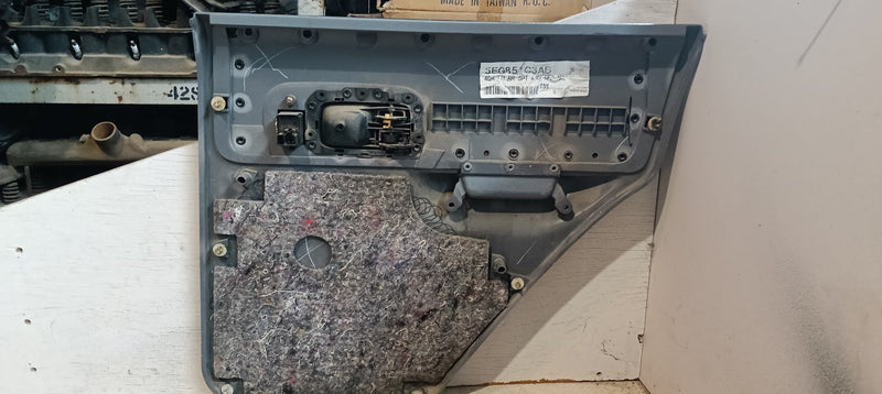 Door Card Jeep XJ Cherokee  Rear Left Grey Black